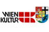 Logo WienKultur + Bezirkswappen
